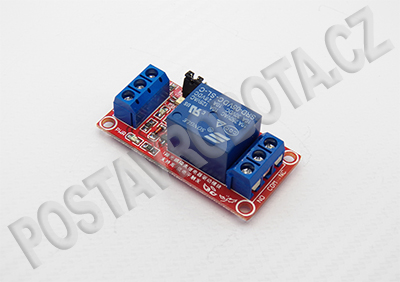 Relé modul 12V s LED signalizací L/H