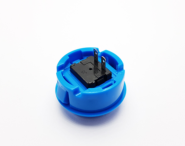 Tlačítko arkádové bílé 30mm