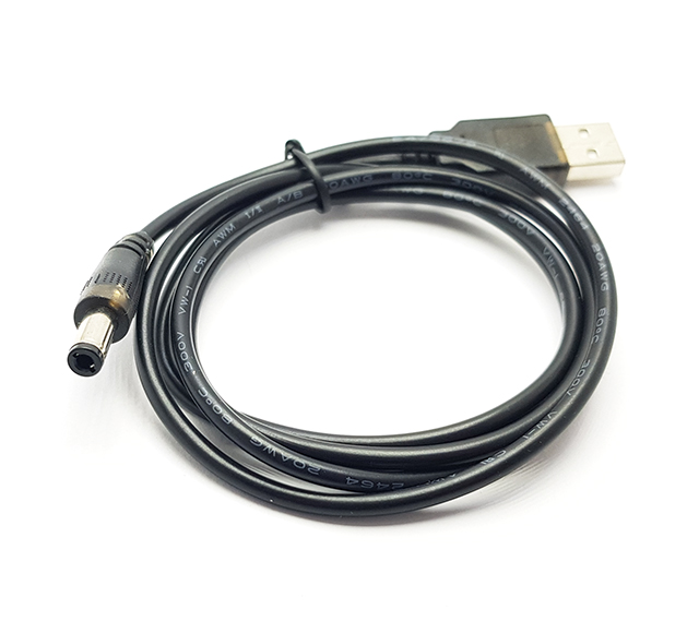 USB QC trigger 9V 5,5x2,5mm 1m