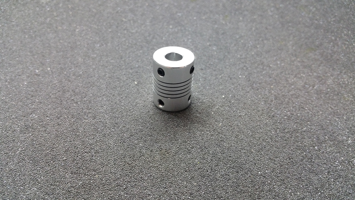Pružná spojka pro motory 5mm 6,35mm