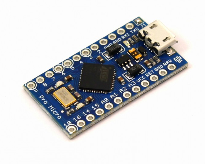 Micro ATmega32u4 3,3V 8Mhz - Arduino kompatibilní