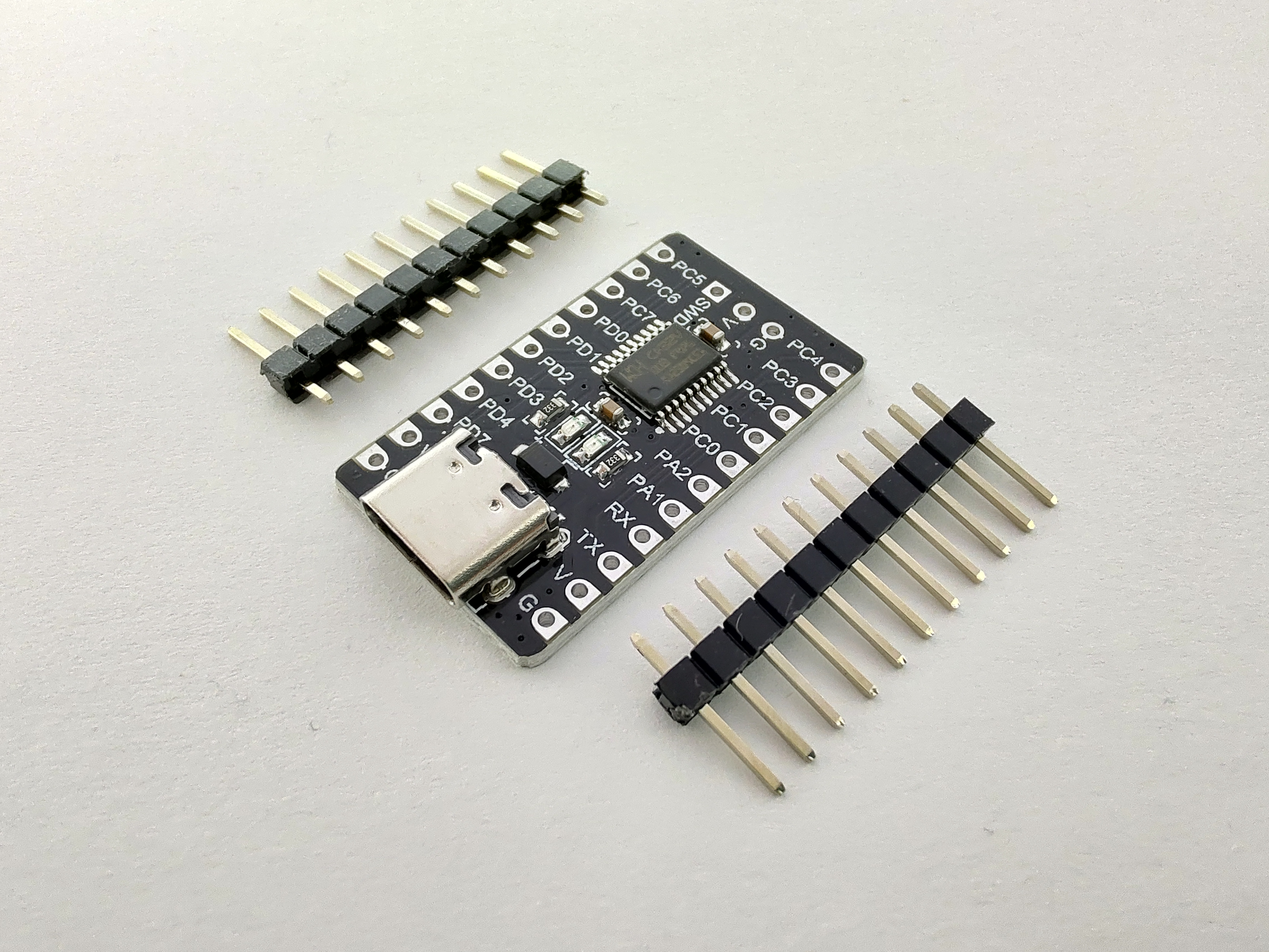 Vývojová deska s CH32V003 48MHz RISC-V
