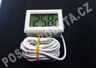 Digitální teploměr do panelu -50°C až +110°C
