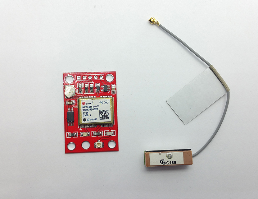 GPS modul s anténou NEO-6M + eeprom