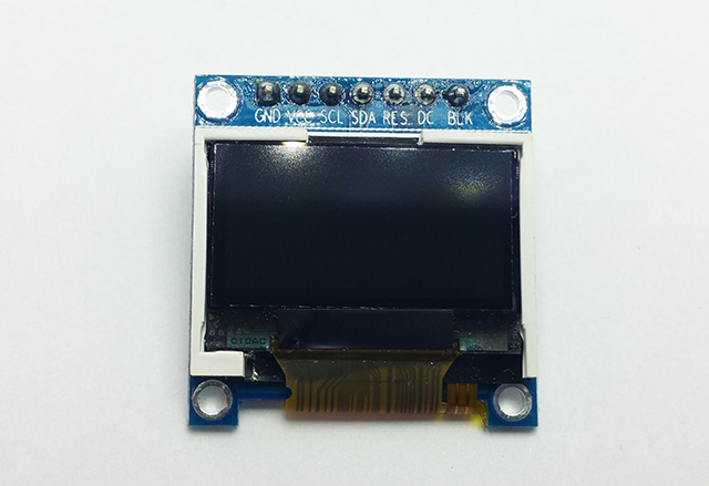 LCD displej barevný SPI 128x64 0.96"