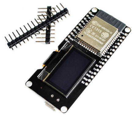 WiFi vývojová deska ESP32S s OLED displejem 2,4GHz SoC IoT