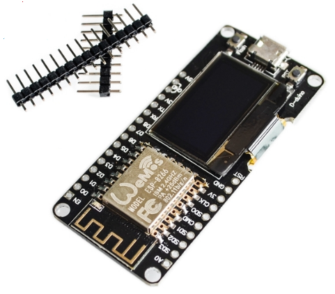 WiFi vývojová deska ESP8266 s OLED displejem 2,4GHz SoC IoT