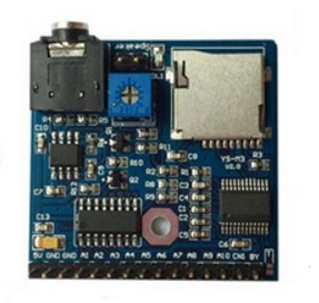MP3 spouštěcí modul 9 vstupů micro SD se zesilovačem