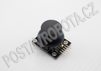 Joystick analogový s tlačítkem, modul
