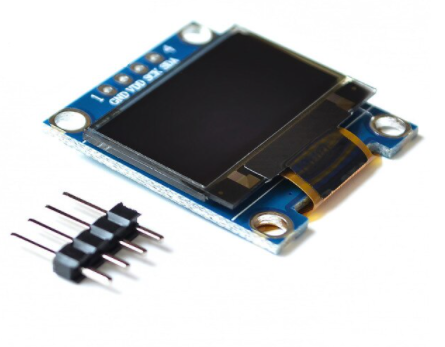 OLED displej IIC modro žlutý grafický 128x64 0.96"