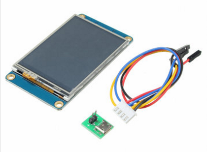 HMI Nextion TFT displej USART barevný grafický 320*240 2.4" dotykový