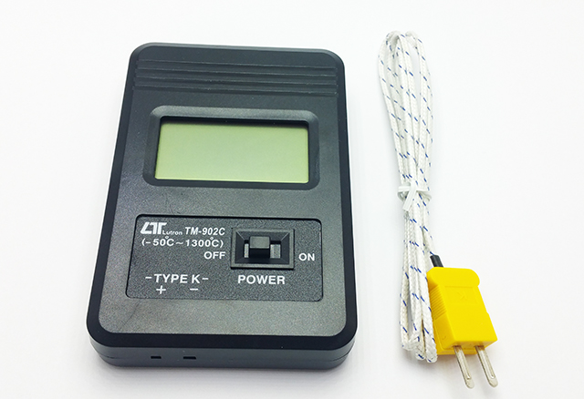 Teploměr pro termočlánek typu K -50 až 1300C