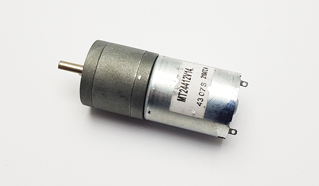 Motor s kovovou převodovkou 2kg/cm 3-12V