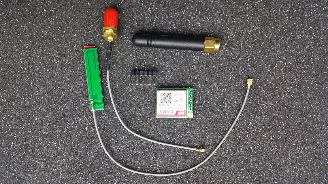 GSM modul SIM800L 900MHz 1800MHz + anténa
