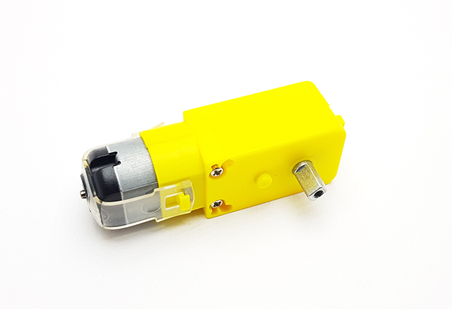 Motor zpřevodovaný 1:48 s kovovou osou