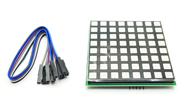 Barevná LED matice 8x8 RGB SPI
