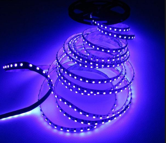 UV LED pásek 9,6 W/m 3528 2,5cm
