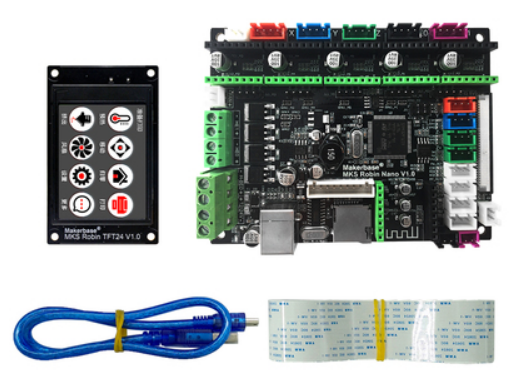 Řídící deska 3D tiskárny MKS Robin NANO 32bit + Displej
