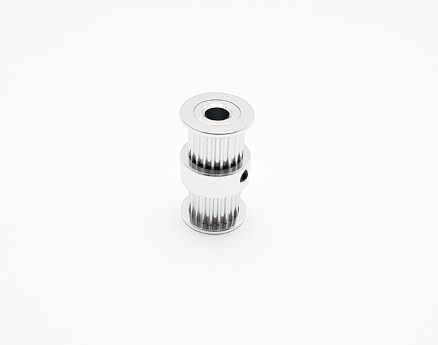 Řemenice dvojitá pro krokový motor 5mm GT2 20 zubů