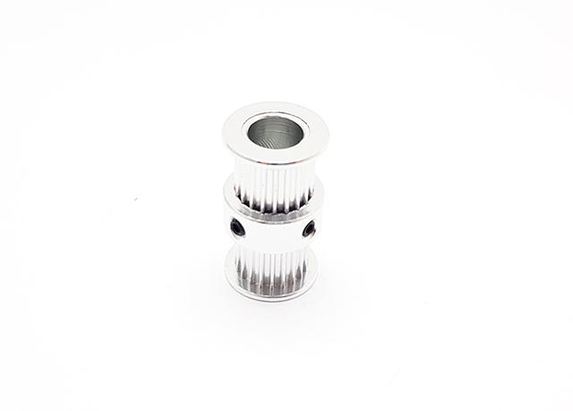 Řemenice dvojitá pro krokový motor 8mm GT2 20 zubů