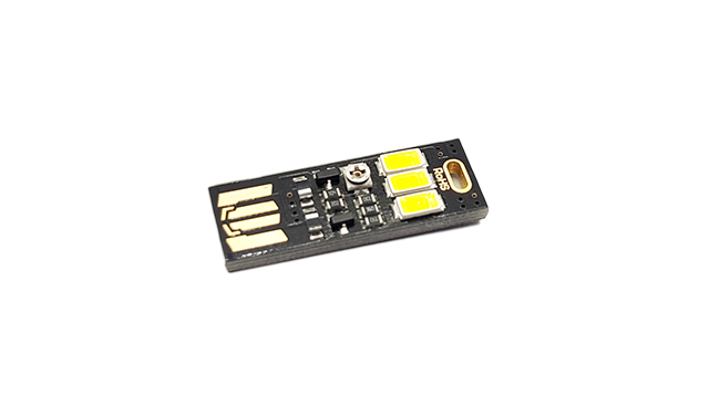 USB LED lampička citlivá na světlo