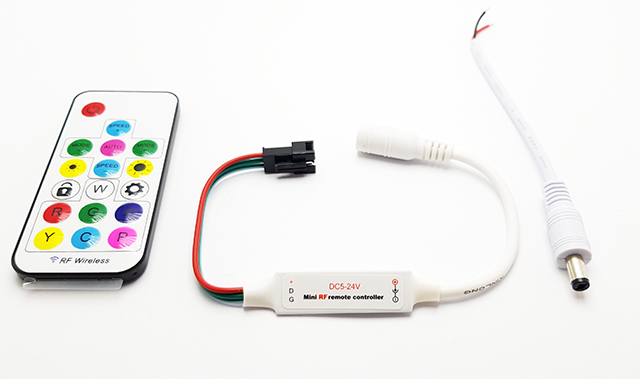 Ovladač pro adresovatelný LED pásek