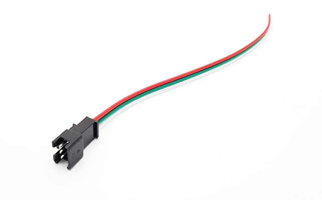 Konektor SM-3pin s kabelama 3A samec