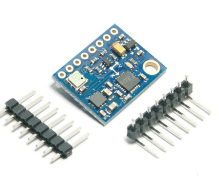 Digitální akcelerometr + gyroskop + magnetometr + barometr