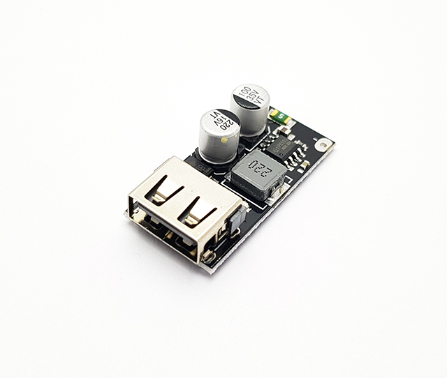 USB QC3.0 mini zdroj snižující napětí