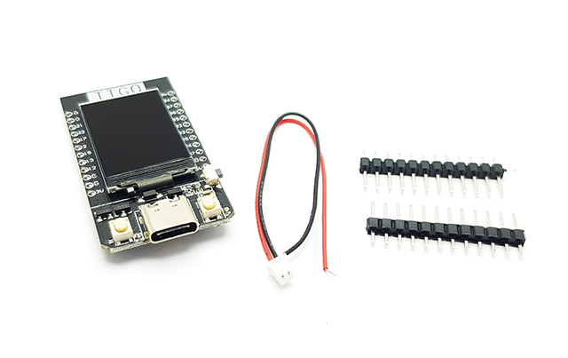 WiFi vývojová deska ESP32S s LCD displejem TTGO