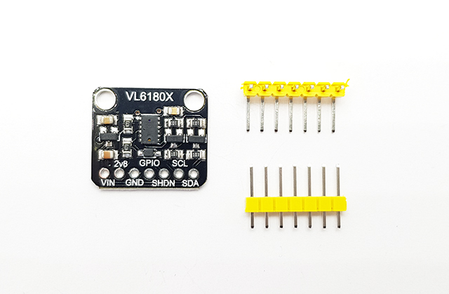 Laserový senzor vzdálenosti I2C 5-100mm VL6180X ToF