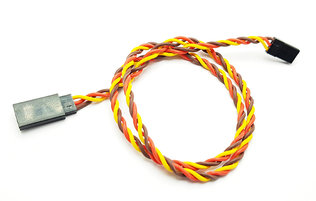 Prodlužovací kabel pro modelářské serva 50cm 3 pin