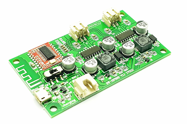 Audio stereo Bluetooth zesilovač 2x6W modul