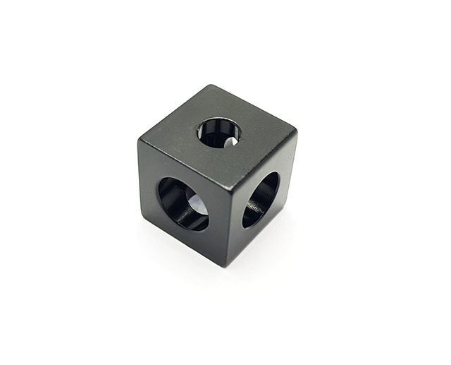 Rohová spojka pro 3 profily 20mm