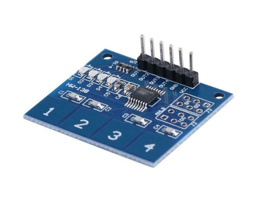 Dotyková klávesnice  4x1 modul TTP224