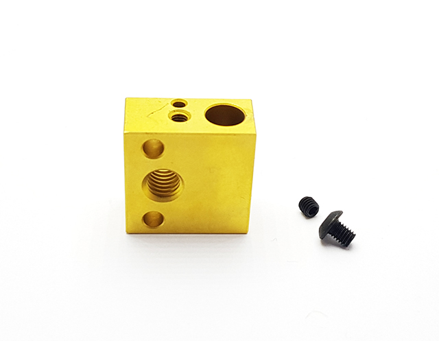 Mosazný heatblock CR10