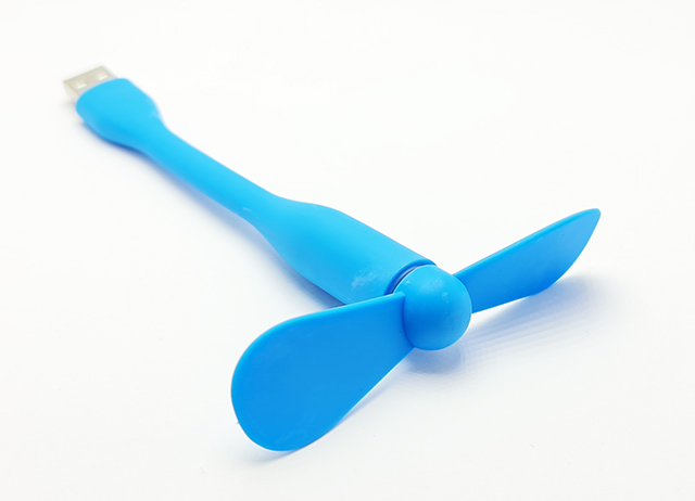 Flexibilní USB ventilátor i pro powerbank