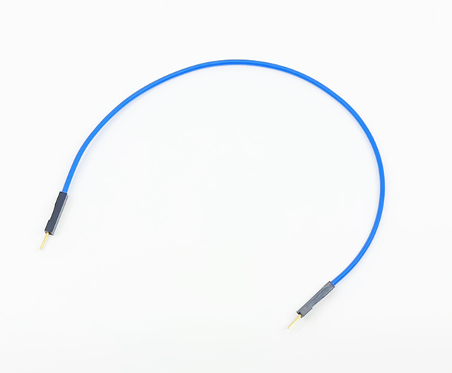 Propojovací kabel silikonový samec-samec 20cm