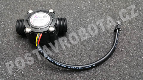 Senzor měřič průtoku vody 1-30l/min