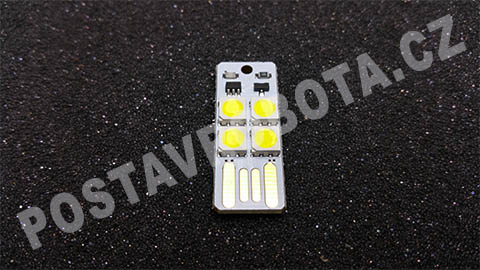 USB LED lampička s dotykovým zapínáním