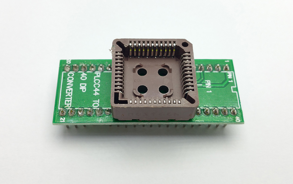 Adaptér PLCC44 na DIP40