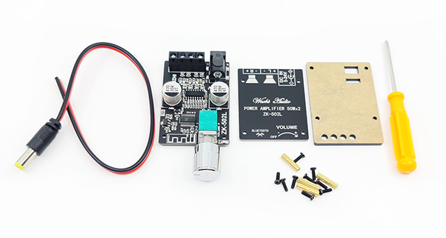 Digitální audio zesilovač Bluetooth 5.0 2x50W modul