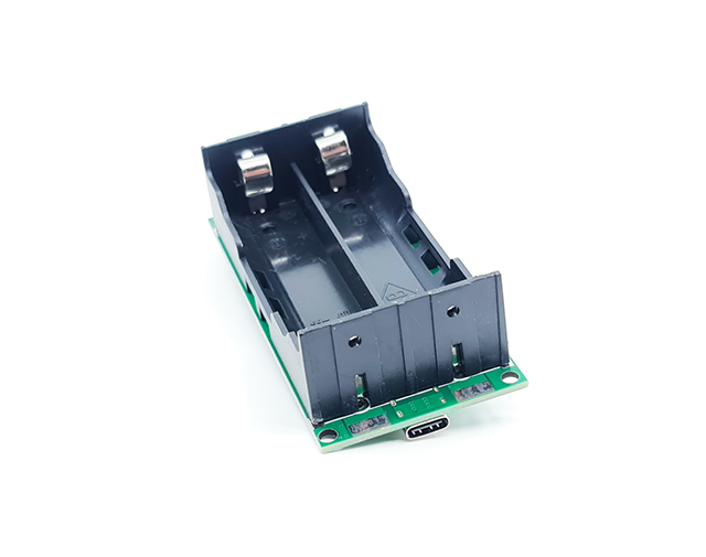 12V UPS modul na li-ion články s držákem 2x 18650