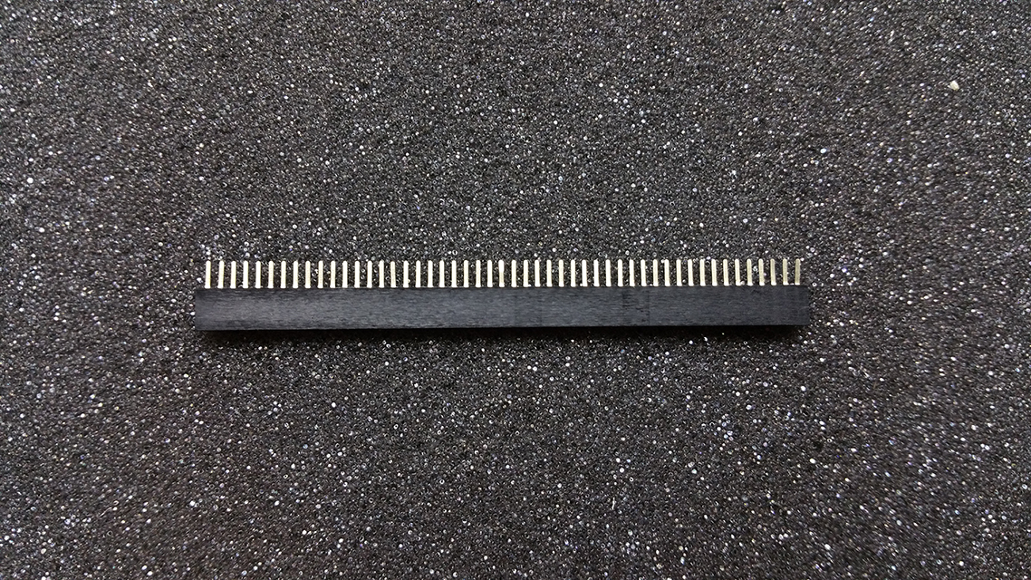 Dutinková lišta lišta 50x1 1,27mm