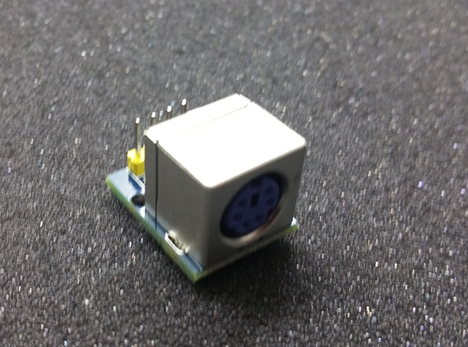 PS2 adaptér na 2,54mm piny modul