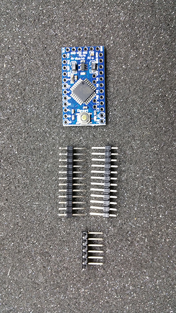 Mini ATmega328 3,3V 8Mhz - Arduino kompatibilní