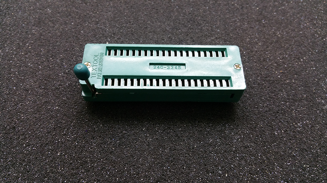 Patice 40pin s nulovou silou ZIF