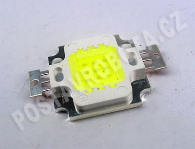 10W LED studená bílá 10V 6000K