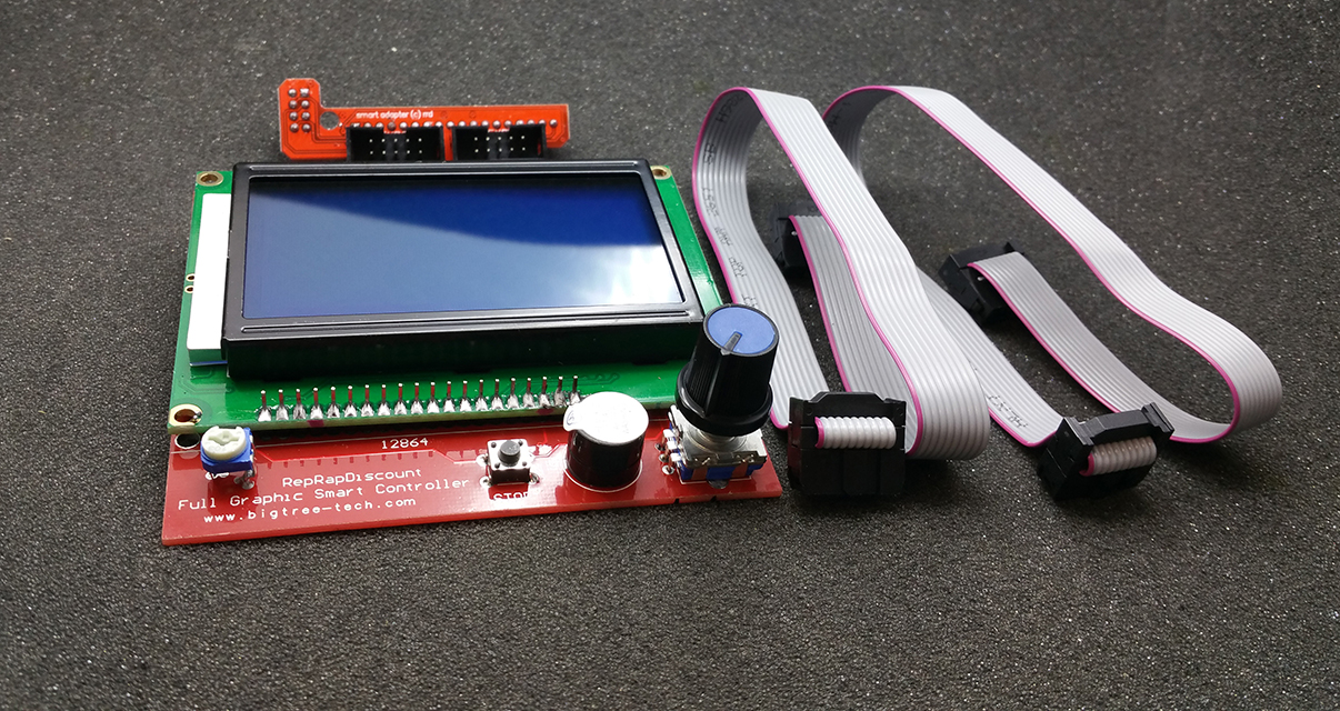 128x64 grafický LCD displej pro 3D tiskárny