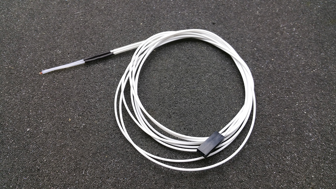 Termistor NTC 100K 1% -40 až +300°C  pro RepRap 1m